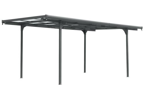 hliníková pergola LANITPLAST ALU 53 antracit + bronz PC